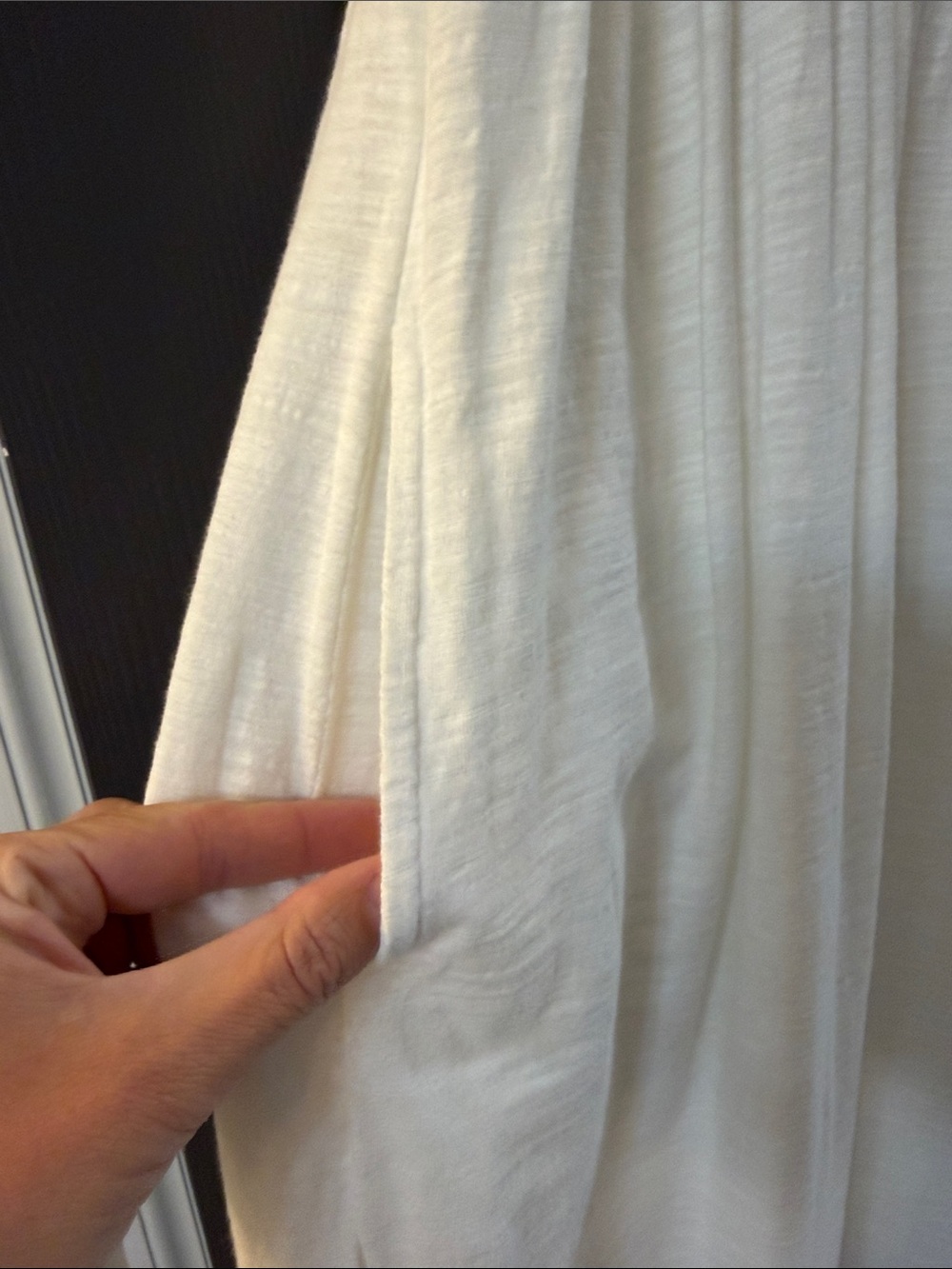 aerie white Crochet Bodice Maxi Dress - Picture 3 of 6